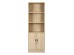 ΒΙΒΛΙΟΘΗΚΗ ΜΕΛΑΜΙΝΗΣ ENSLEY HM2027.03 SONAMA ΜΕ ΧΕΡΟΥΛΙ 60x30x180εκ