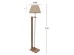 ΦΩΤΙΣΤΙΚΟ ΔΑΠΕΔΟΥ MDF ΚΑΡΥΔΙ ΜΕ ΜΠΕΖ HM7609.03 Φ38x150 εκ. ΦΩΤΙΣΤΙΚΟ ΔΑΠΕΔΟΥ MDF ΚΑΡΥΔΙ ΜΕ ΜΠΕΖ HM7609.03 Φ38x150 εκ.