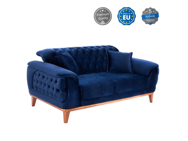 ΚΑΝΑΠΕΣ ΚΡΕΒΑΤΙ BENNINGTON 2ΘΕΣΙΟΣ ΜΠΛΕ HM3250.18