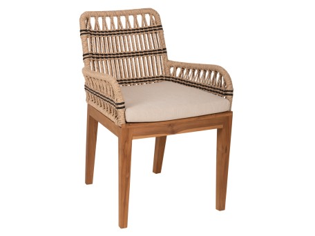 ΠΟΛΥΘΡΟΝΑ STARDOM HM9760.02 ΞΥΛΟ ΤΕΑΚ ΣΕ ΜΕΛΙ ΚΑΙ ΜΑΥΡΟ ΣΧΟΙΝΙ 57x65x83Yεκ.