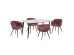 ΣΕΤ ΤΡΑΠΕΖΑΡΙΑΣ 5ΤΜΧ RAVEN HM12117.01 ΚΕΡΑΜΙΚΟ TOP ΛΕΥΚΟ ΜΑΡΜΑΡΟ--ΣΑΠΙΟ ΜΗΛΟ ΒΕΛΟΥΔΟ