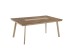 ΤΡΑΠΕΖΙ ΑΛΟΥΜΙΝΙΟΥ TABER HM5131.04 ΚΑΠΟΥΤΣΙΝΟ ΜΕ POLYWOOD TOP 200x100x75Υεκ