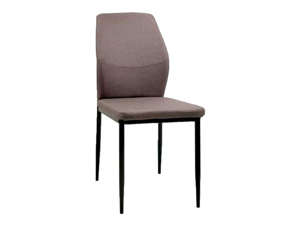 ΚΑΡΕΚΛΑ ΤΡΑΠΕΖΑΡΙΑΣ DIAZ HM18346.03 ΚΑΦΕ ΥΦΑΣΜΑ-ΜΕΤΑΛΛΙΚΑ ΠΟΔΙΑ ΜΑΥΡΑ 41,5x52x87Υεκ.