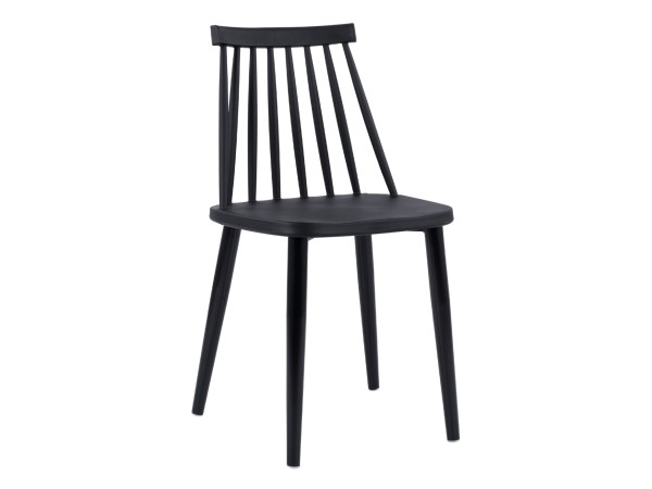 ΚΑΡΕΚΛΑ ΤΡΑΠΕΖΑΡΙΑΣ HM8052.12 VANESSA ΜΑΥΡΟ ΜΕ ΜΕΤΑΛΛΙΚΑ ΠΟΔΙΑ ΜΑΥΡΑ