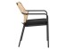 ΠΟΛΥΘΡΟΝΑ ΑΛΟΥΜΙΝΙΟΥ TROTTER HM5865.11 ΣΚΟΥΡΟΣ ΓΚΡΙ ΣΚΕΛΕΤΟΣ ΜΕ WICKER ΜΠΕΖ & ΜΑΥΡΟ ΜΑΞΙΛΑΡΙ
