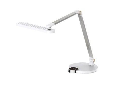 ΦΩΤΙΣΤΙΚΟ ΓΡΑΦΕΙΟΥ LED BLAIN PRO HM4454.01 ΛΕΥΚΗ ΒΑΣΗ ABS-ΓΚΡΙ ΑΛΟΥΜΙΝΙΟ 51,8x40Υεκ.