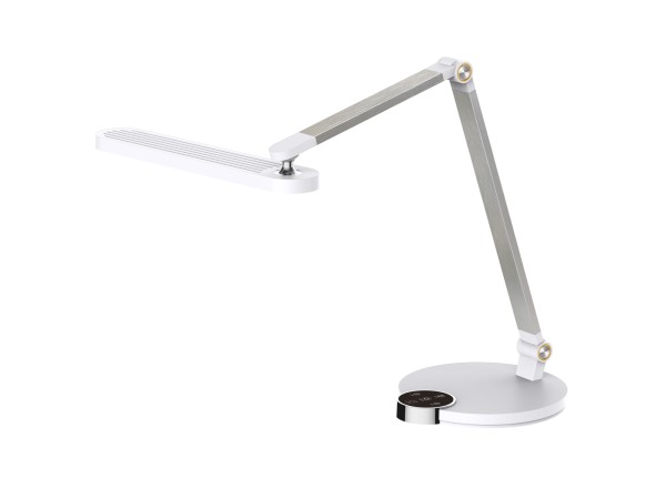 ΦΩΤΙΣΤΙΚΟ ΓΡΑΦΕΙΟΥ LED BLAIN PRO HM4454.01 ΛΕΥΚΗ ΒΑΣΗ ABS-ΓΚΡΙ ΑΛΟΥΜΙΝΙΟ 51,8x40Υεκ.