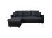ΚΑΝΑΠΕΣ ΓΩΝΙΑ ΚΡΕΒΑΤΙ WAYNE 220x146x86Υεκ.HM3028.01 ΓΚΡΙ ΜΕ ΜΑΥΡΟ PU