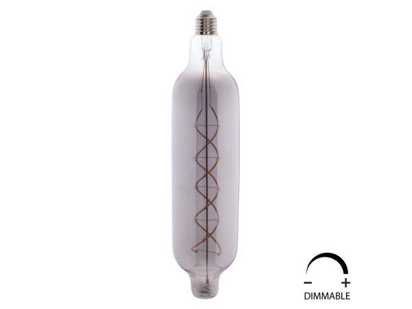 ΛΑΜΠΤΗΡΑΣ JHD-NW7775 LED FILAMENT 8W E27 3000K SMOKE COLOR DIMMABLE HM4055.03 ΛΑΜΠΤΗΡΑΣ JHD-NW7775 LED FILAMENT 8W E27 3000K SMOKE COLOR DIMMABLE HM4055.03