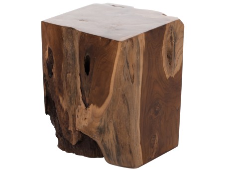 ΣΚΑΜΠΟ ΜΑΣΙΦ ΞΥΛΟ ΤEAK ΦΥΣΙΚΟ HM7721 30X30X40YΕΚ.