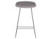 ΣΚΑΜΠΟ ΜΠΑΡ NAILA HM9299.10 ΓΚΡΙ ΜΕΣΑΙΟΥ ΥΨΟΥΣ 44x44x74Yεκ.