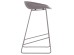 ΣΚΑΜΠΟ ΜΠΑΡ NAILA HM9299.10 ΓΚΡΙ ΜΕΣΑΙΟΥ ΥΨΟΥΣ 44x44x74Yεκ.