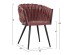ΣΕΤ ΤΡΑΠΕΖΑΡΙΑΣ 5ΤΜΧ ALIZA HM12122.01 MDF TOP ΣΕ ΦΥΣΙΚΟ--ΣΑΠΙΟ ΜΗΛΟ ΒΕΛΟΥΔΟ