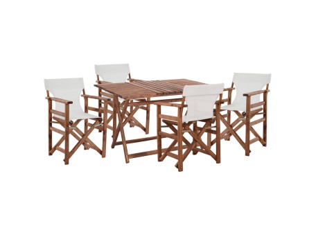 ΣΕΤ ΤΡΑΠΕΖΑΡΙΑΣ ΣΚΗΝΟΘΕΤΗ 5ΤΜΧ ΛΗΜΝΟΣ HM21135 ΟΞΙΑ ΣΕ ΚΑΡΥΔΙ--ΕΚΡΟΥ TEXTILENE