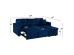 ΚΑΝΑΠΕΣ ΓΩΝΙΑ ΚΡΕΒΑΤΙ WAYNE 224x147x85Υεκ. HM3028.18 ΒΕΛΟΥΔΟ ΜΠΛΕ