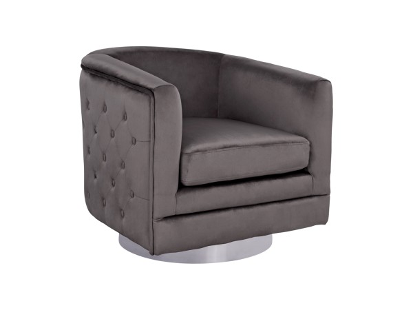 ΠΟΛΥΘΡΟΝΑ OPHELIA ΑΠΟ ΒΕΛΟΥΔΟ HM8494.01 ΣΕ ΓΚΡΙ ΑΠΟΧΡΩΣΗ ΜΕ ΑΣΗΜΙ ΒΑΣΗ 80x80x76 εκ. ΠΟΛΥΘΡΟΝΑ OPHELIA ΑΠΟ ΒΕΛΟΥΔΟ HM8494.01 ΣΕ ΓΚΡΙ ΑΠΟΧΡΩΣΗ ΜΕ ΑΣΗΜΙ ΒΑΣΗ 80x80x76 εκ.