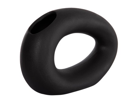 ΕΠΙΤΡΑΠΕΖΙΟ ΚΕΡΑΜΙΚΟ ΔΙΑΚΟΣΜΗΤΙΚΟ ELLIPTO HM4645.02 ΜΑΥΡΟ ΜΑΤ 23x8x16Υ εκ