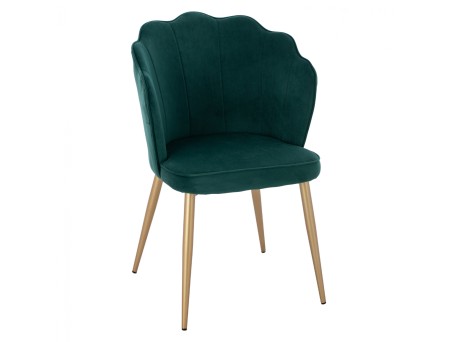 ΚΑΡΕΚΛΑ AVIE HM8737.03 ΒΕΛΟΥΔΟ ΚΥΠΑΡΙΣΣΙ ΜΕ ΜΕΤΑΛΛΙΚΟ ΧΡΥΣΟ ΣΚΕΛΕΤΟ 48x48x85 εκ.