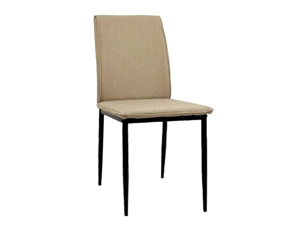 ΚΑΡΕΚΛΑ ΤΡΑΠΕΖΑΡΙΑΣ PERKY HM18347.04 ΜΠΕΖ ΥΦΑΣΜΑ-ΜΕΤΑΛ. ΠΟΔΙΑ ΜΑΥΡΑ 42x58x89,5Υεκ