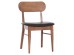 KΑΡΕΚΛΑ ΤΡΑΠΕΖΑΡΙΑΣ SEKOR HM9945.03 ΚΑΡΥΔΙ RUBBERWOOD-ΜΑΥΡΟ PU 51x48x79Υεκ