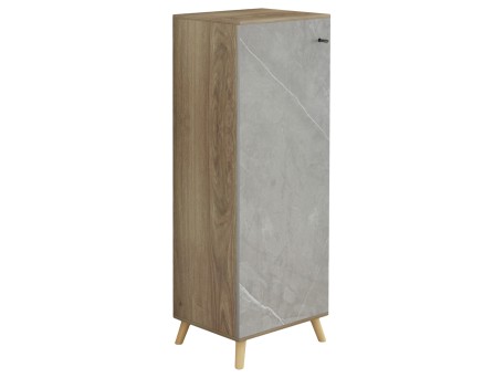 ΠΑΠΟΥΤΣΟΘΗΚΗ-ΝΤΟΥΛΑΠΙ ALVARO HM8954.11 ΜΕΛΑΜΙΝΗ SONAMA-STONE TEXTURE 50Χ38Χ135Yεκ.