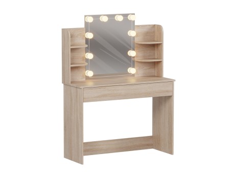 ΤΟΥΑΛΕΤΑ ΜΕ ΦΩΤΙΣΜΟ LED-ΡΑΦΙΑ-ΣΥΡΤΑΡΙΑ LAURYN HM2502.01 SONAMA 108x40x140Υεκ