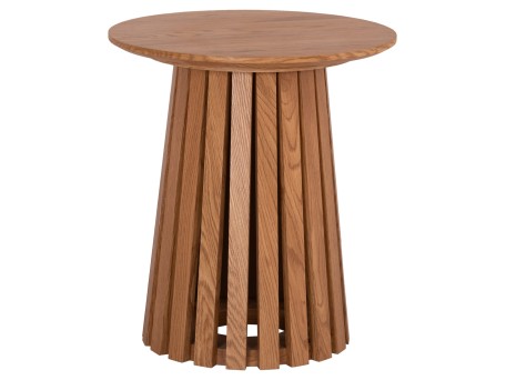 ΤΡΑΠΕΖΑΚΙ ΒΟΗΘΗΤΙΚΟ TALBERT HM18025 MDF ΣΕ ΦΥΣΙΚΟ ΞΥΛΟΥ Φ45x50,5Υεκ.
