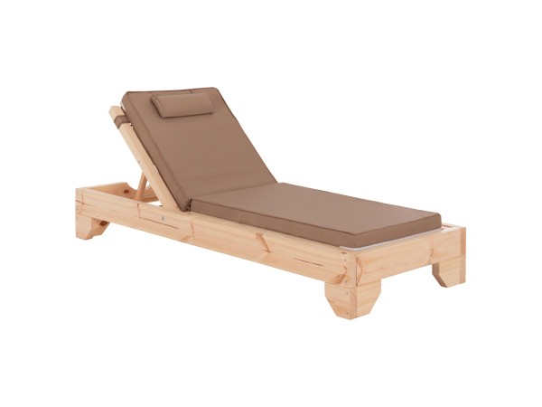 ΞΑΠΛΩΣΤΡΑ ΜΕ ΜΑΞΙΛΑΡΙ ΚΟΡΙΝΟΣ HM10791.04T ΞΥΛΟ ΠΕΥΚΟΥ--TEXTILENE ΣΕ ΜΟΚΑ 79x204x77Υ