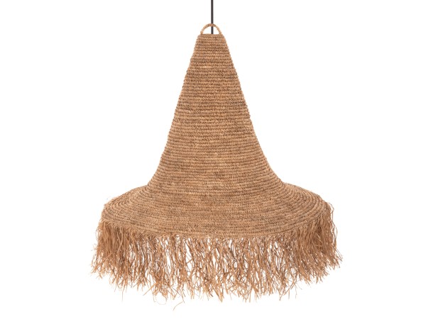 ΦΩΤΙΣΤΙΚΟ ΟΡΟΦΗΣ ΚΡΕΜΑΣΤΟ HM4033 RATTAN ΣΕ ΦΥΣΙΚΟ Φ103x84,5-106Yεκ.