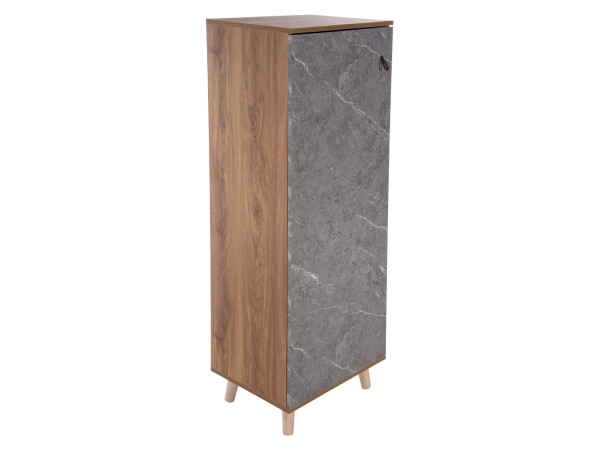 ΠΑΠΟΥΤΣΟΘΗΚΗ-ΝΤΟΥΛΑΠΙ ALVARO HM8954.12 ΜΕΛΑΜΙΝΗ SONAMA-STONE TEXTURE 50Χ38Χ135Yεκ.