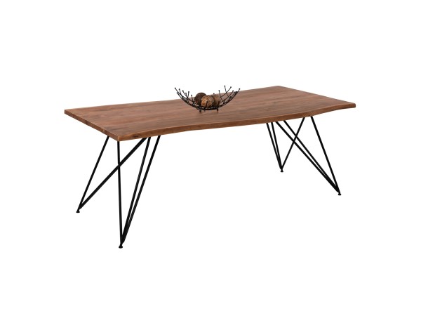 ΤΡΑΠΕΖΙ ΤΡΑΠΕΖΑΡΙΑΣ RIO 4εκ.ΠΑΧΟΣ ΑΠΟ ΜΑΣΙΦ ΞΥΛΟ ΑΚΑΚΙΑΣ 200Χ96Χ76Υεκ.HM8181