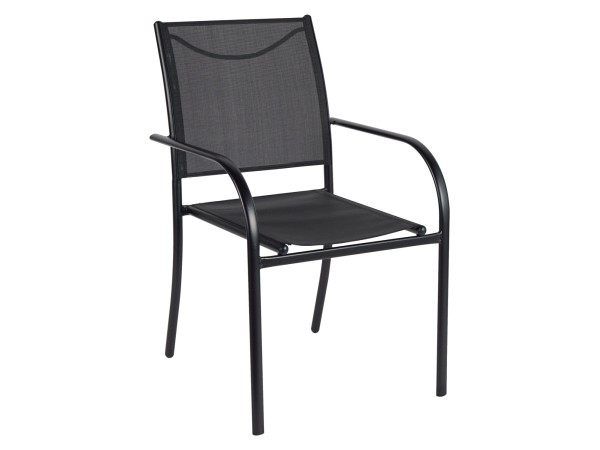 ΠΟΛΥΘΡΟΝΑ ΕΞ.ΧΩΡΟΥ REDAN HM5976.03 ΜΕΤΑΛΛΟ ΜΑΥΡΟ-TEXTILENE ΜΑΥΡΟ 56x60x88Υεκ