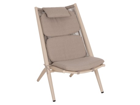 ΠΟΛΥΘΡΟΝΑ RELAX REMUS HM6642.04 ΑΛΟΥΜΙΝΙΟ ΣΑΜΠΑΝΙ-ΣΧΟΙΝΙ OLEFIN ΜΠΕΖ 63x87x94Υεκ.