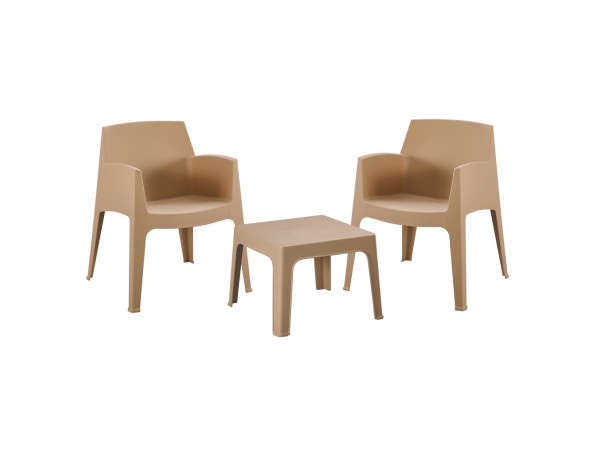 ΣΕΤ LOUNGE ΠΟΛΥΠΡΟΠΥΛΕΝΙΟΥ SLEEK HM21267.03 ΤΡΑΠΕΖΑΚΙ & 2 ΠΟΛΥΘΡΟΝΕΣ-ΚΑΠΟΥΤΣΙΝΟ ΣΕΤ LOUNGE ΠΟΛΥΠΡΟΠΥΛΕΝΙΟΥ SLEEK HM21267.03 ΤΡΑΠΕΖΑΚΙ & 2 ΠΟΛΥΘΡΟΝΕΣ-ΚΑΠΟΥΤΣΙΝΟ