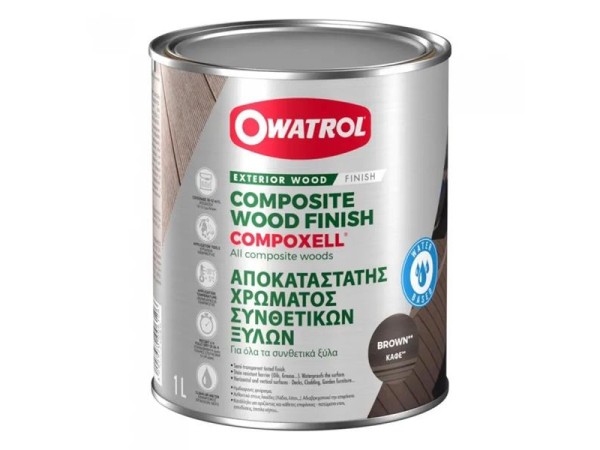 ΑΠΟΚΑΤΑΣΤΑΤΗΣ  OWATROL COMPOXELL BROWN - 2,5L NewPlan