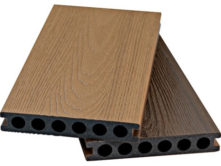 DECK-WPC ΔΑΠΕΔΟΥ PREMIUM 23/140mm WOOD/TEAK 640150 NewPlan