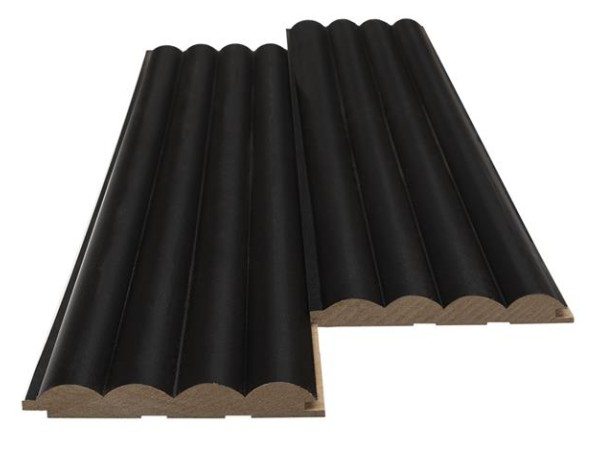 MDF PANEL ME 3D ΠΗΧΑΚΙΑ 805090 WAVE ST 16/119/2750mm BLACK EDITION NewPlan MDF PANEL ME 3D ΠΗΧΑΚΙΑ 805090 WAVE ST 16/119/2750mm BLACK EDITION NewPlan