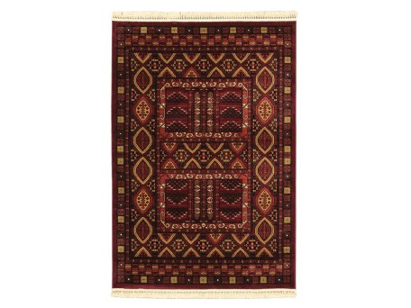 ΧΑΛΙ PERSIA 2273 BURGUNDY ΜΕ ΚΡΟΣΣΙ - 160X230  NewPlan