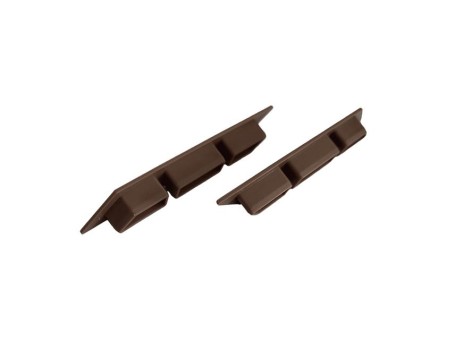 ΤΑΠΑ ΠΛΑΣΤΙΚΗ ΓΙΑ DECK ΠΕΡΙΦΡΑΞΗΣ  Φ12mm 60110 D.BROWN LEFT NewPlan