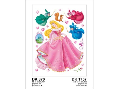 1757DK ΣΤΟΚ Π.Χ ΑΥΤΟΚΟΛΛΗΤΟ ΤΟΙΧΟΥ R1 DISNEY A&G NewPlan