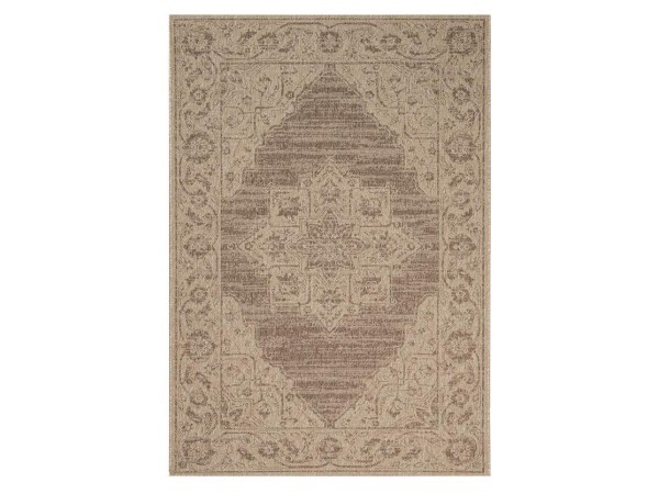 ΧΑΛΙ ETHNIK  204005C BROWN/CARAMEL BEIGE - 133X190  NewPlan