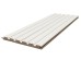 MDF PANEL ΜΕ 3D ΠΗΧΑΚΙΑ 502040 BEAT ST 16/119/2750mm WHITE NewPlan