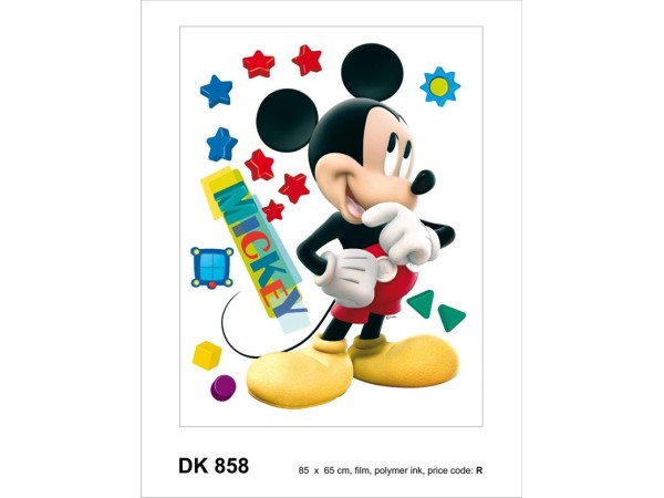 858DK ΣΤΟΚ Π.Χ ΑΥΤΟΚΟΛΛΗΤΟ ΤΟΙΧΟΥ R DISNEY A&G NewPlan
