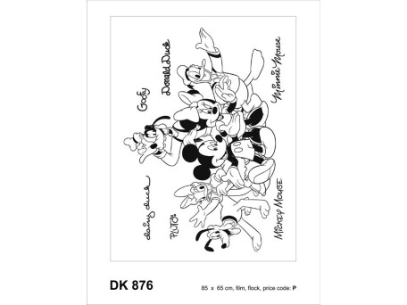 876DK ΣΤΟΚ Π.Χ ΑΥΤΟΚΟΛΛΗΤΟ ΤΟΙΧΟΥ P DISNEY A&G NewPlan