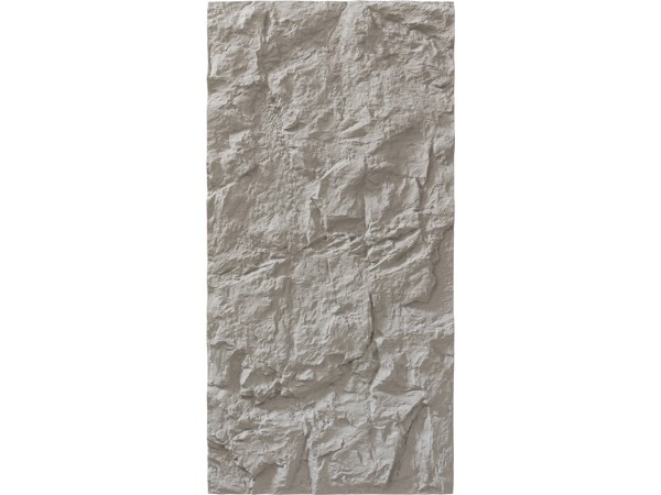 PANEL PU ΤΕΧΝΗΤΗΣ ΠΕΤΡΑΣ 334040 ROCK STONE 600/1200mm LIGHT GREY NewPlan