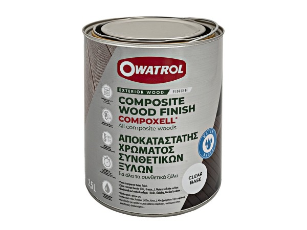 ΑΠΟΚΑΤΑΣΤΑΤΗΣ  OWATROL COMPOXELL ΑΧΡΩΜΟ - 2,5L NewPlan