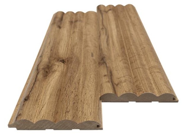 MDF PANEL ΜΕ 3D ΠΗΧΑΚΙΑ 808090 WAVE ST 16/119/2750mm PECAN NewPlan