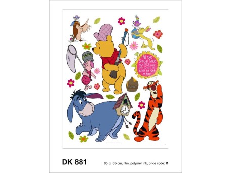 881DK ΣΤΟΚ Π.Χ ΑΥΤΟΚΟΛΛΗΤΟ ΤΟΙΧΟΥ R DISNEY A&G NewPlan