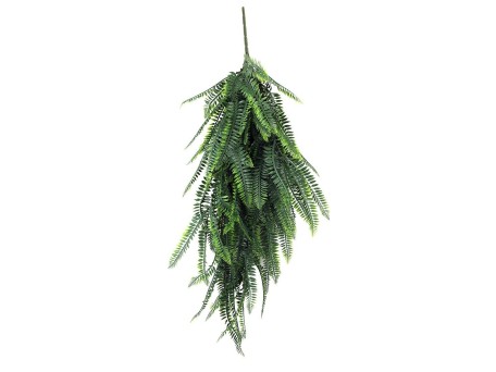 ΚΡΕΜΑΣΤΟ ΦΥΤΟ CUBA (SET 10ΤΜΧ) 75cm 014G FERN NewPlan