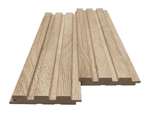 MDF PANEL ΜΕ 3D ΠΗΧΑΚΙΑ 501050 BEAT ST 16/119/2750mm SONOMA OAK NewPlan